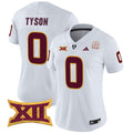 Women's Arizona State Sun Devils 2024 Vapor Limited Jersey - All Stitched - White, Jordyn Tyson