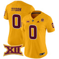 Women's Arizona State Sun Devils 2024 Vapor Limited Jersey - All Stitched - Gold, Jordyn Tyson