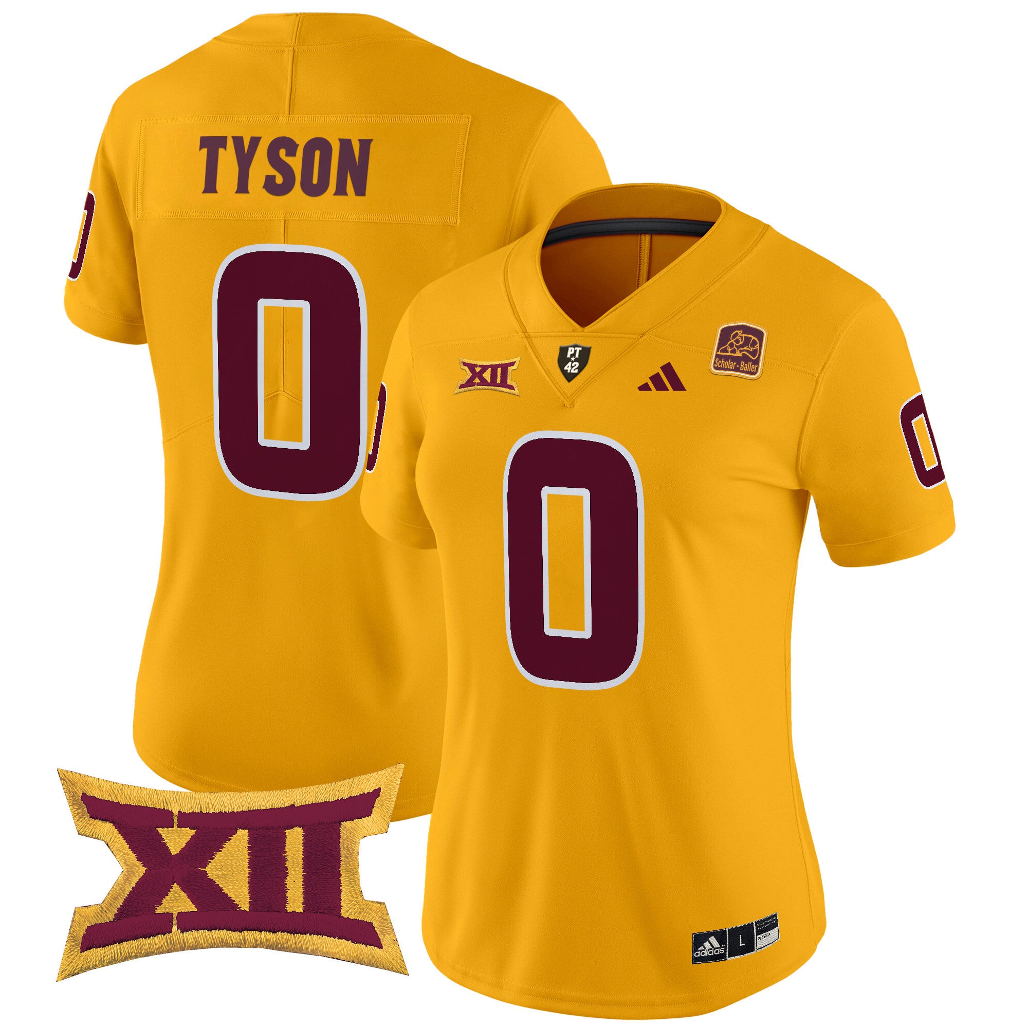 Women's Arizona State Sun Devils 2024 Vapor Limited Jersey - All Stitched - Gold, Jordyn Tyson