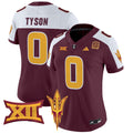 Women's Arizona State Sun Devils 2024 Vapor Limited Jersey - All Stitched - Maroon Alternate, Jordyn Tyson