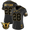 Women's Oregon Ducks 2024 Forever Gang Green & BIG Patch Gold Vapor Limited Jersey - All Stitched - Black Gold, Bryce Boettcher
