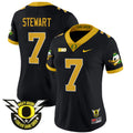 Women's Oregon Ducks 2024 Forever Gang Green & BIG Patch Vapor Limited Jersey - All Stitched - Black, Evan Stewart