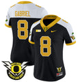 Women's Oregon Ducks 2024 Forever Gang Green & BIG Patch Vapor Limited Jersey - All Stitched - Black Alternate, Dillon Gabriel